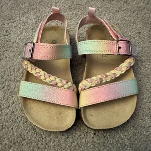 OshKosh Rainbow Sandals with Straps, 9
